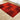 3D Shaggy 85 Red Rug