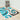 4D Shaggy 6499 Turquoise Rug